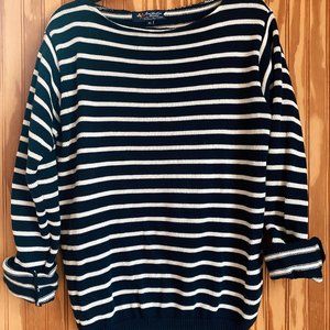 Kiel James Patrick Oversized Striped Sweater XL